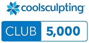 In recognition of the 5000 CoolSculpting treatments performed