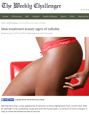 New Treatment Erases Signs of Cellulite