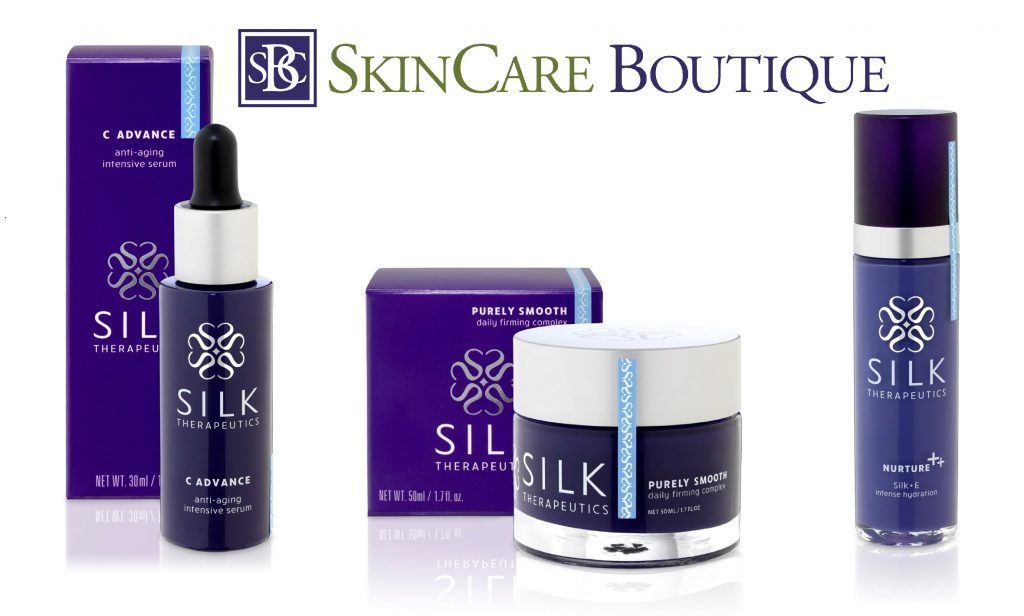 Silk Therapeutics products available at SkinCare Boutique