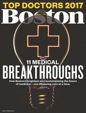 Cover of Bsoton Magazine Top Doctors 2017