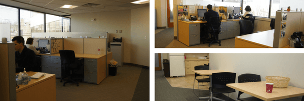 Photos of SkinCAre Physicians' new Billing Department