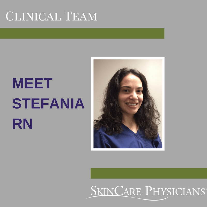Stefania, RN at SkinCare Physicians