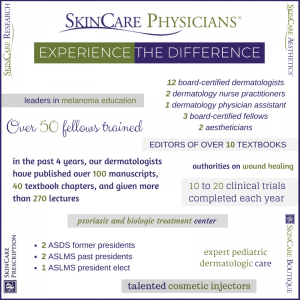 SkinCare Physicians' differentiator