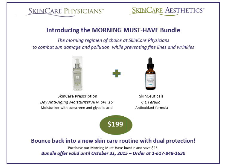 SkinCare Physicians Morning-must-have bundle offer