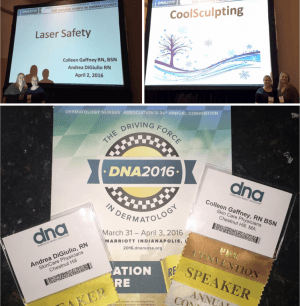 SkinCare Physicians' nurses spoked at DNA 2016