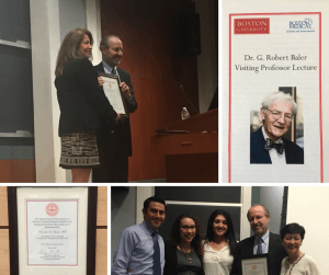 G. Robert Baler Visiting Professor lecture