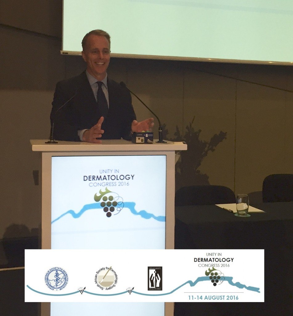 Dr. Tom Rohrer spoke at South Africa’s dermatology congress SkinCare
