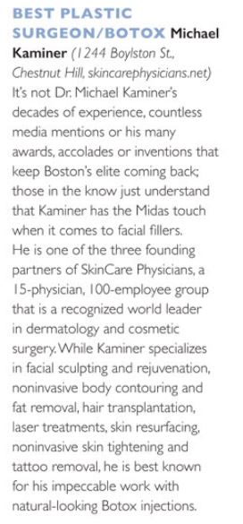 Boston Common article on Dr. Kaminer