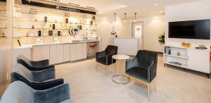 Our Advanced Dermatology Spa™ aesthetic center waiting room