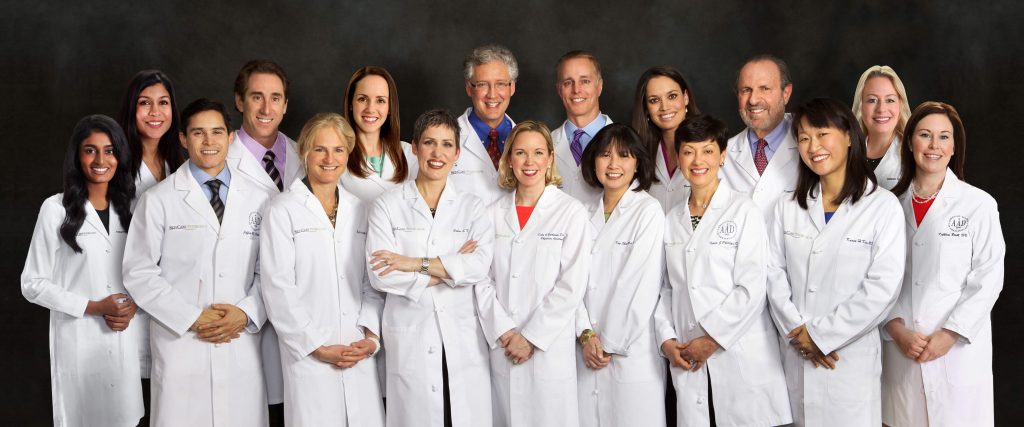 Photo of all the board-certified dermatologists and providers at SkinCare Physicians