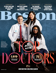 Boston Magazine's 2023 Top Doctors issue cover