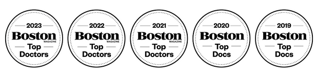 Boston Magazine Top Doctors annual logos