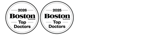 Boston Magazine Top Doctors 2026-2025 badges