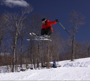 Dr. Rohrer, being sun safe on the slopes